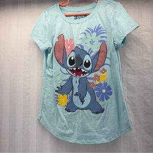 Disney Stitch Light Blue Kids T-Shirt
